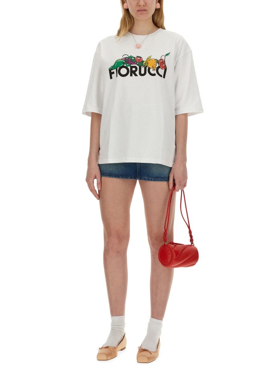 Fiorucci Women's Lollipop Print Shirt White