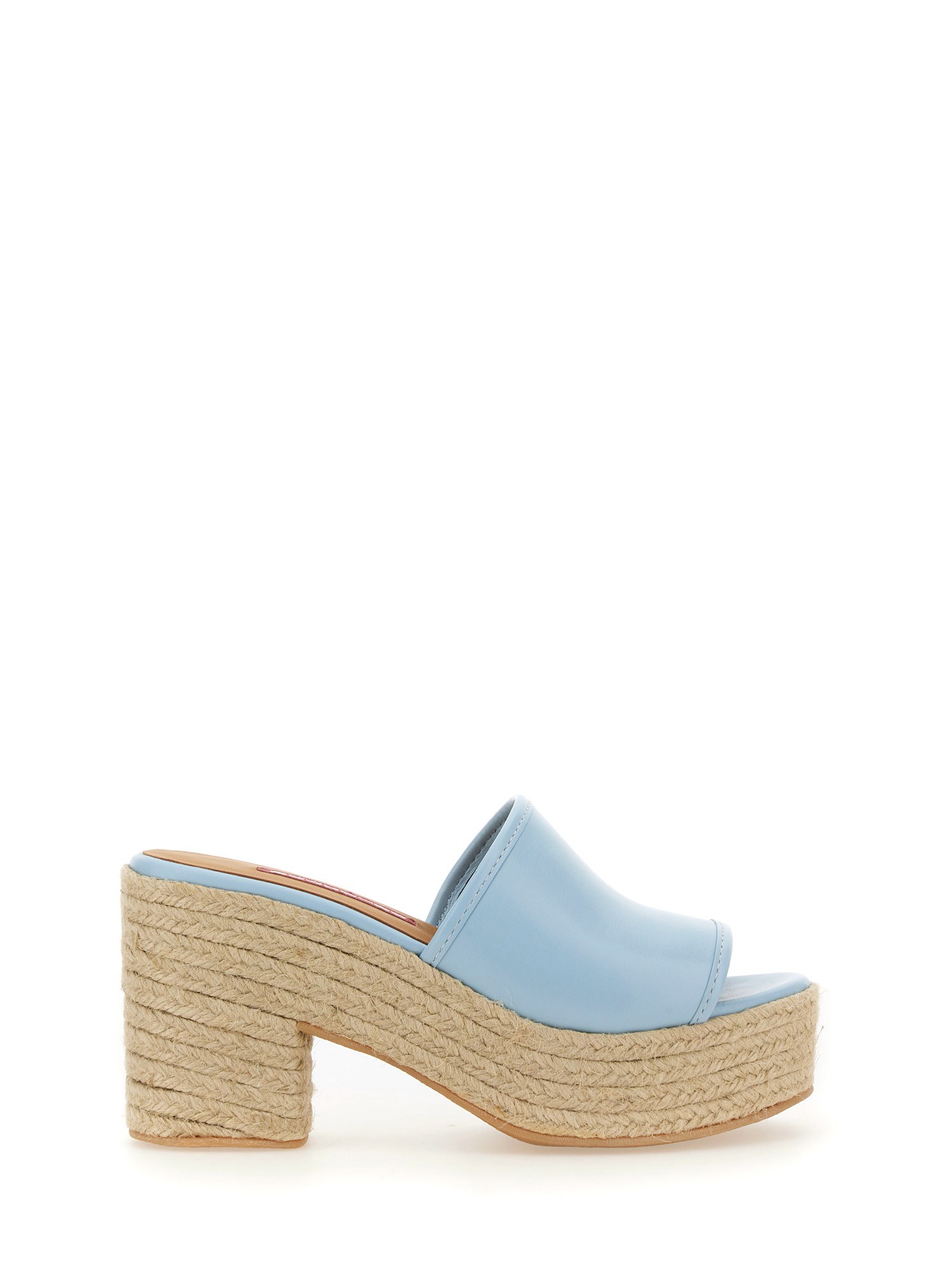 MOSCHINO JEANS DENIM FOOTBED. 