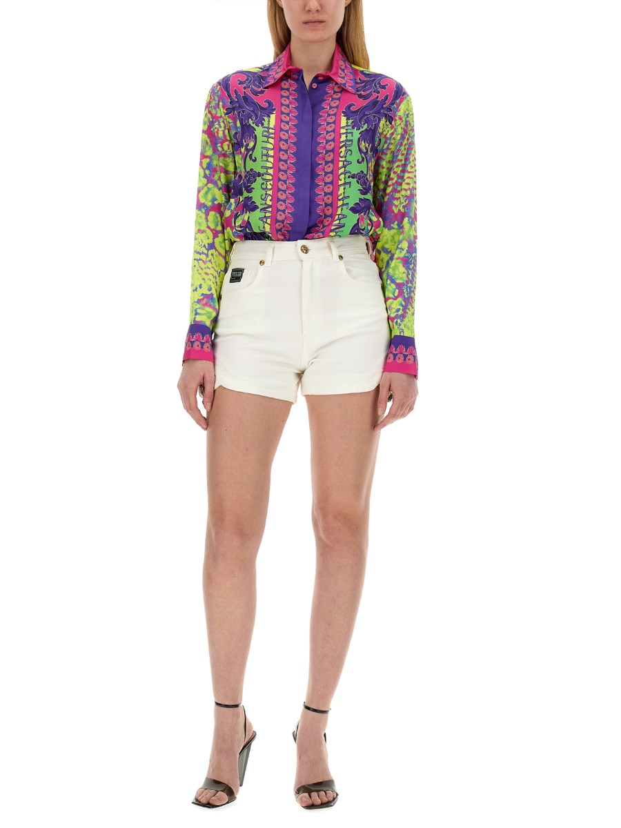 CAMICIA CON STAMPA E LOGO