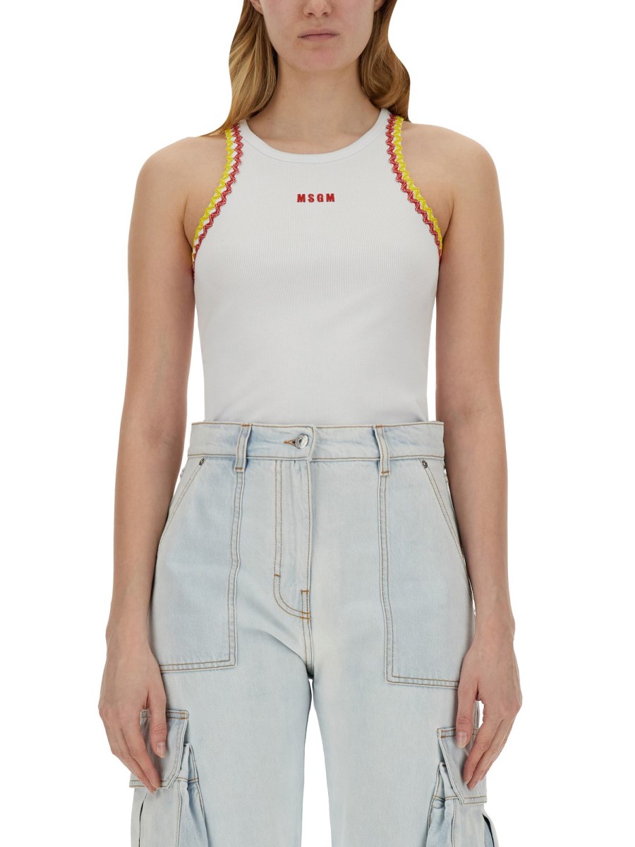 MSGM TOP CON LOGO