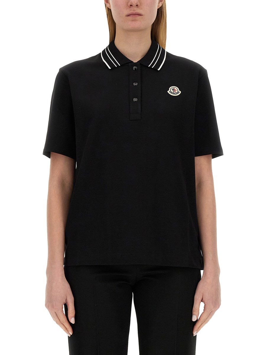 MONCLER POLO CON LOGO