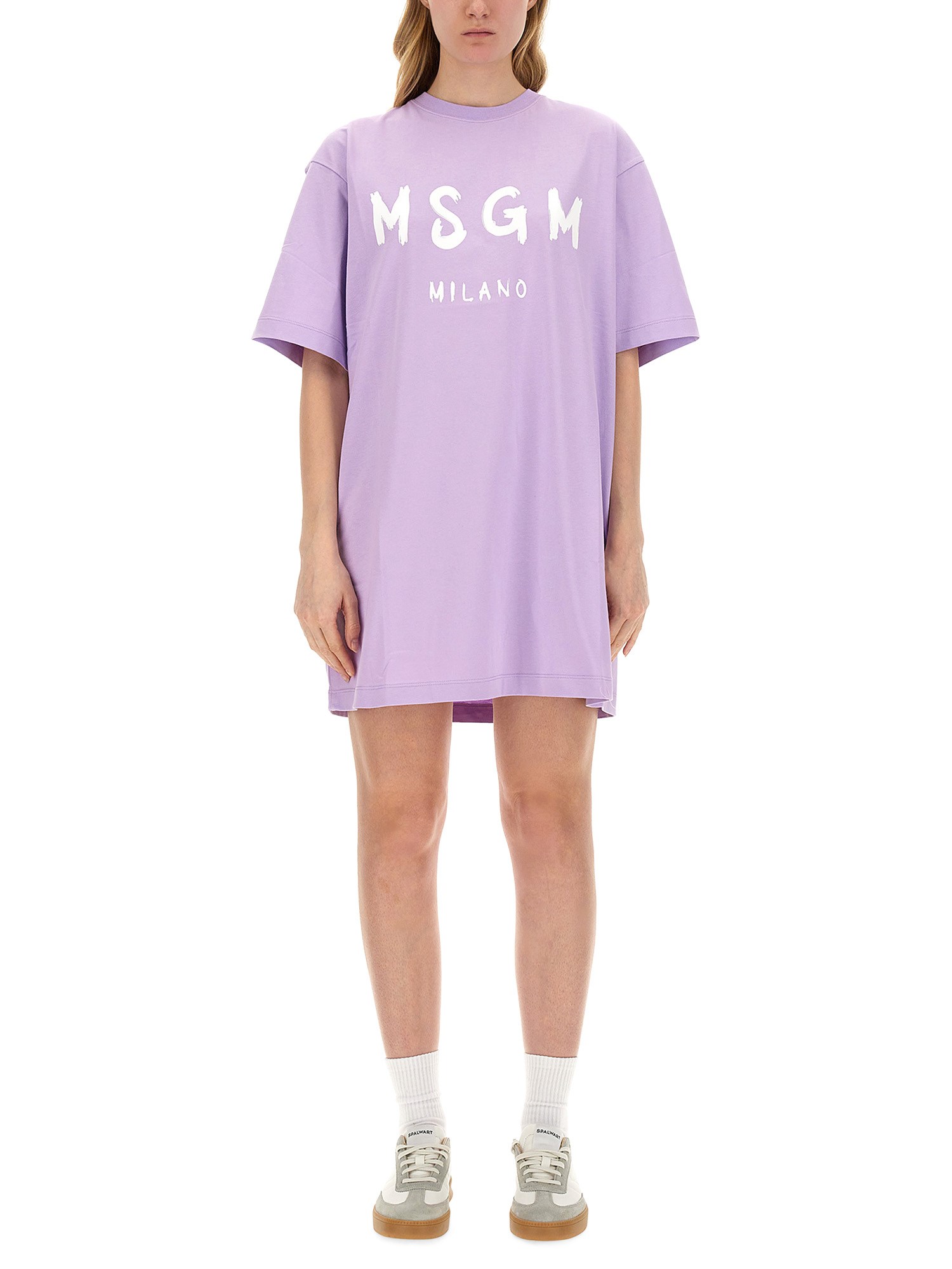 msgm t-shirt dress