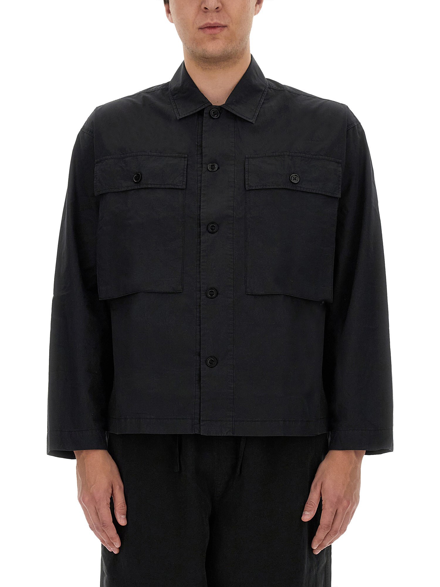 Ymc You Must Create Ymc Military Shirt In Black