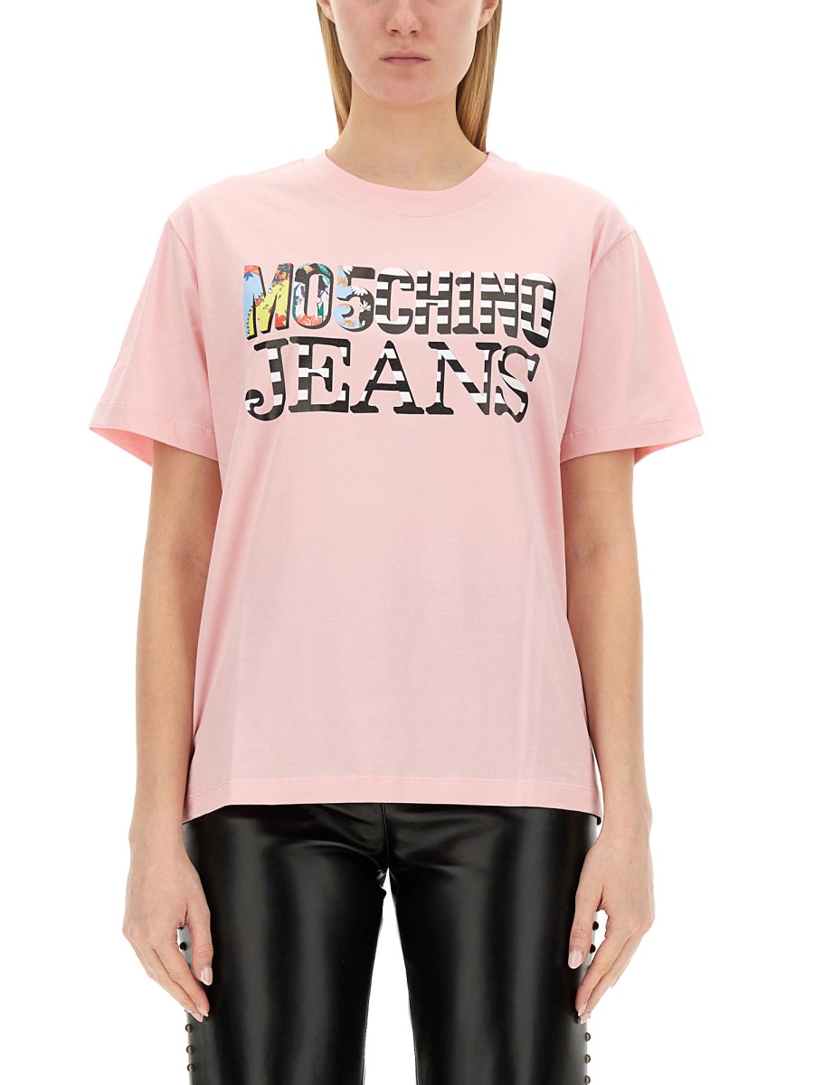 MOSCHINO JEANS T-SHIRT CON LOGO