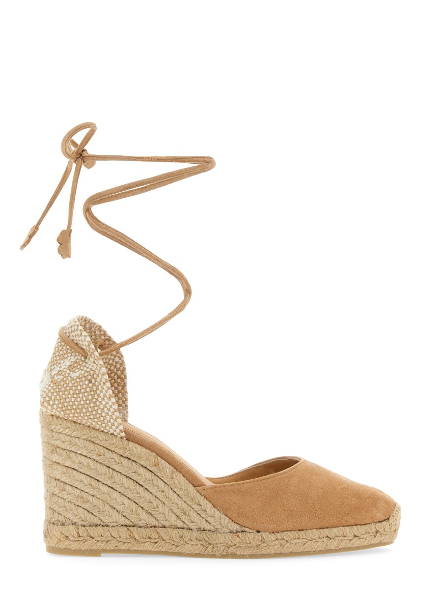 CASTANER ESPADRILLE CARINA IN SUEDE WITH WEDGE Eleonora Bonucci