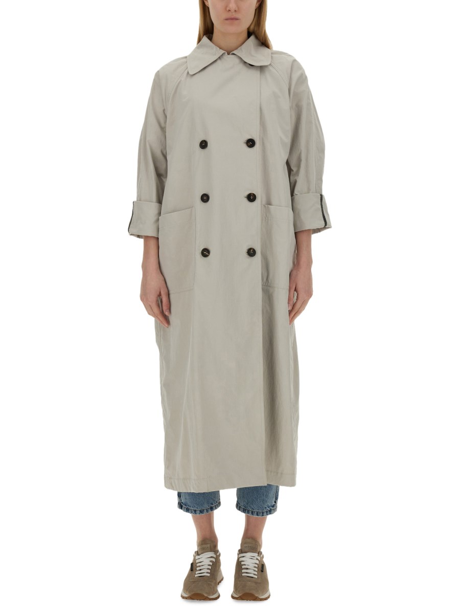 BRUNELLO CUCINELLI TRENCH IN NYLON