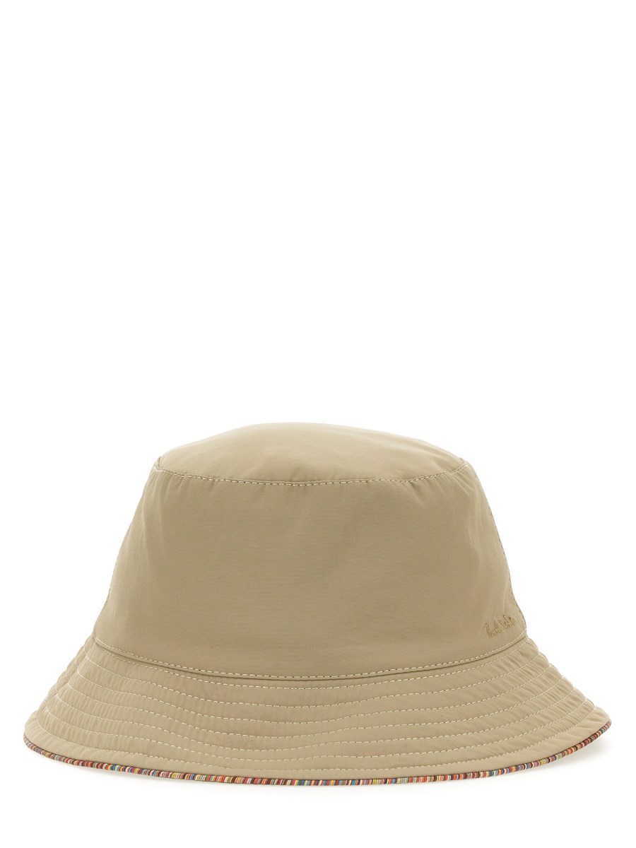 PAUL SMITH CAPPELLO BUCKET REVERSIBILE IN COTONE