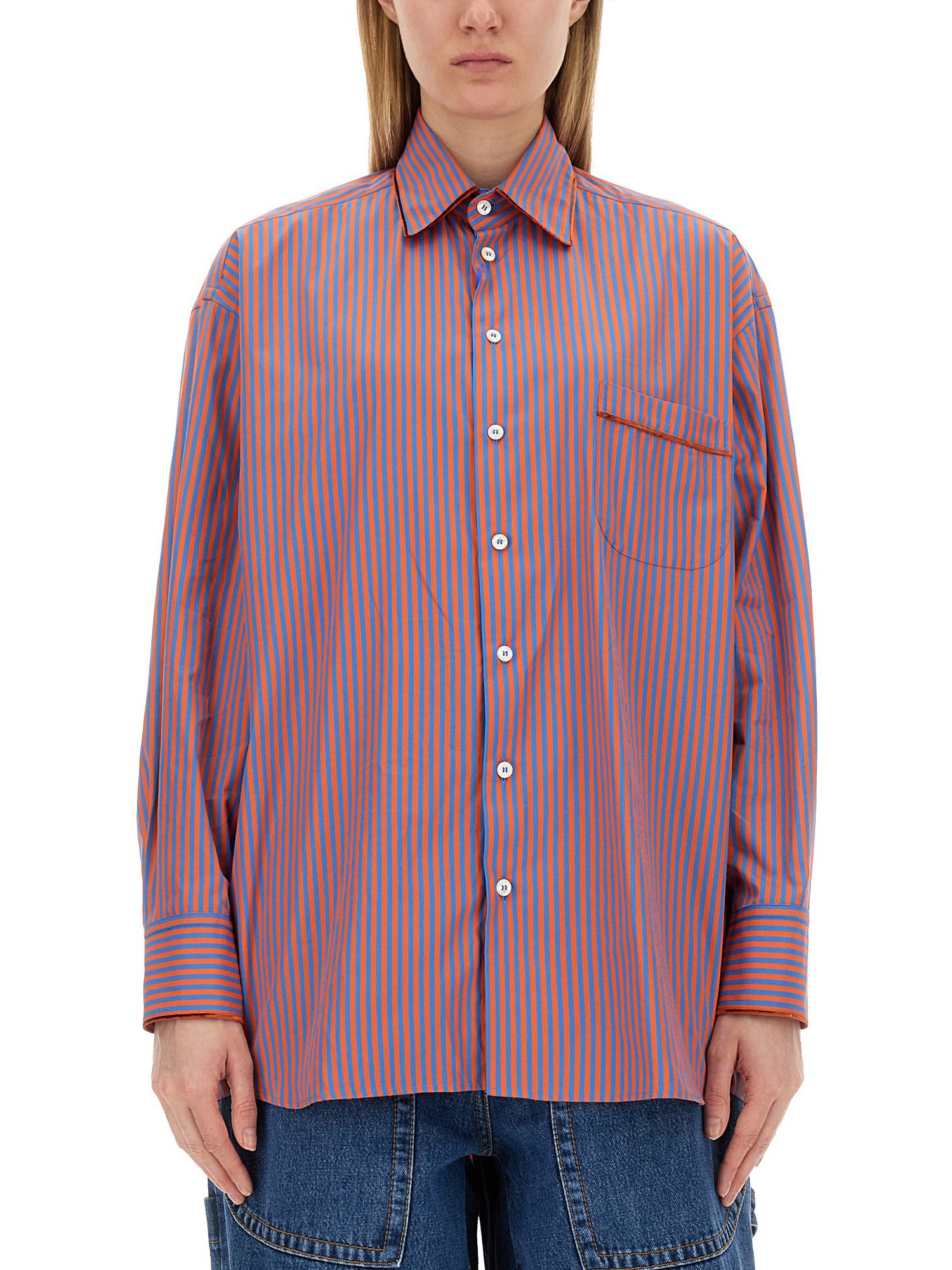 etro striped shirt