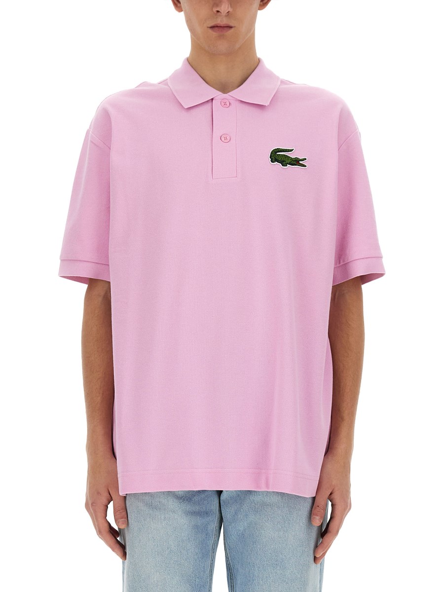 LACOSTE POLO CON LOGO