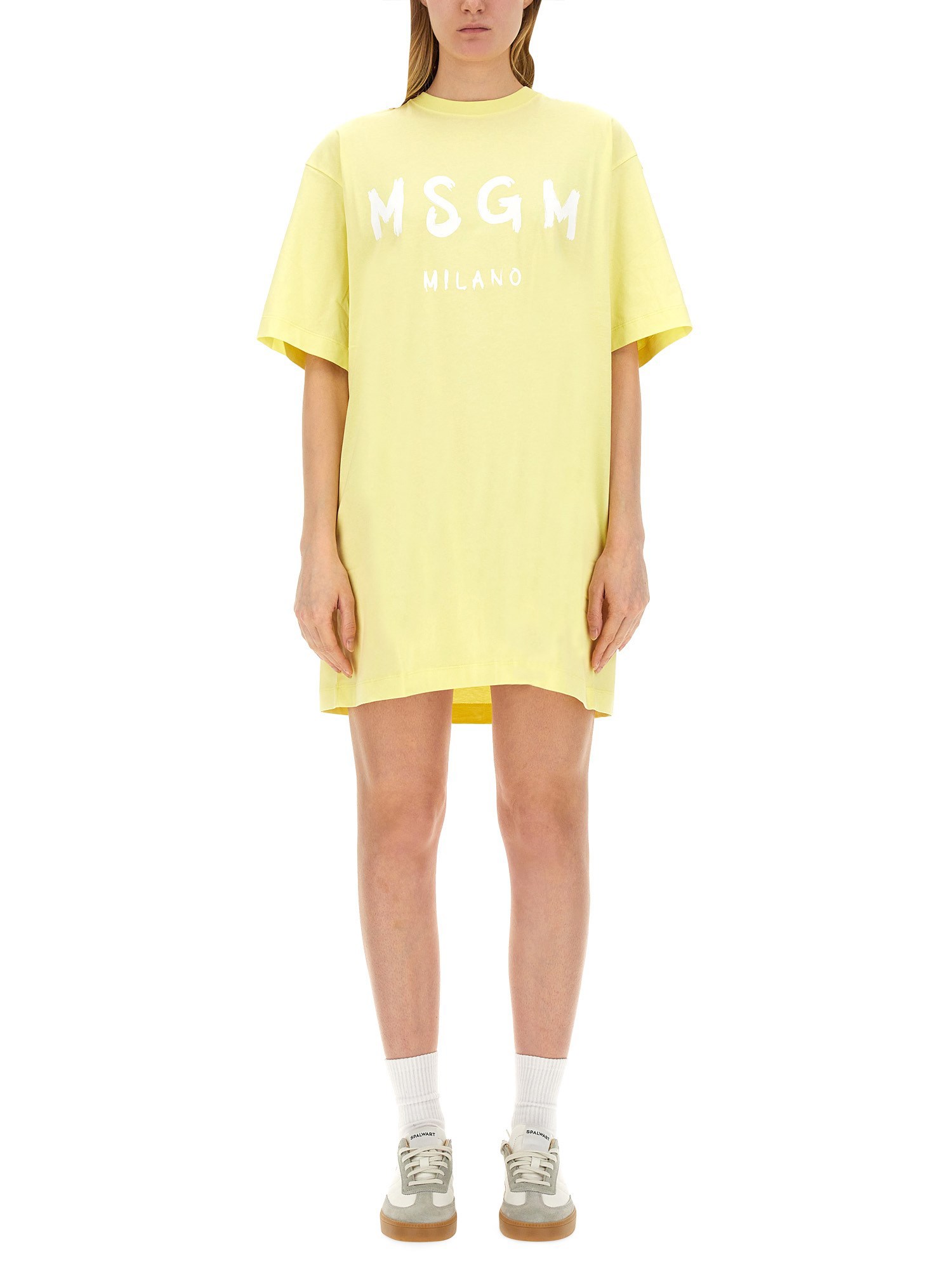 msgm t-shirt dress