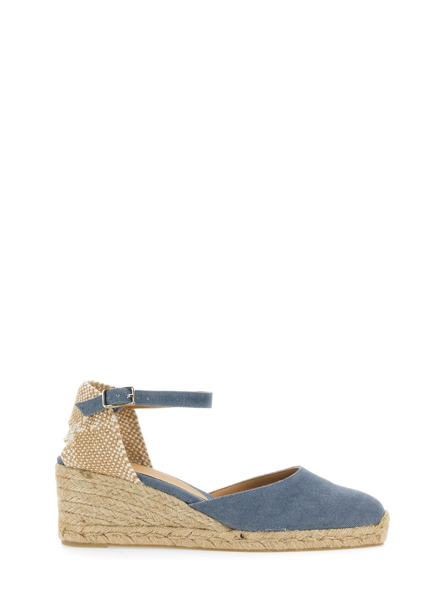 CASTANER COTTON CANVAS CAROL ESPADRILLE WITH WEDGE Eleonora