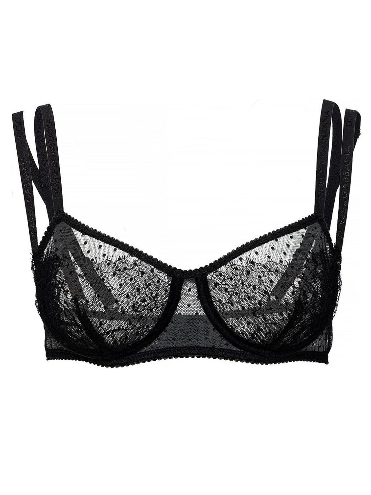 dolce & gabbana lace balconette bra