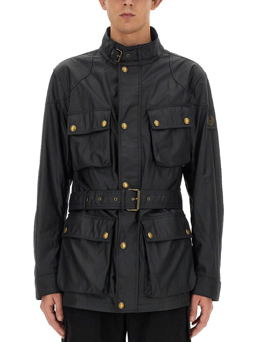 BELSTAFF GIACCA CON CINTURA