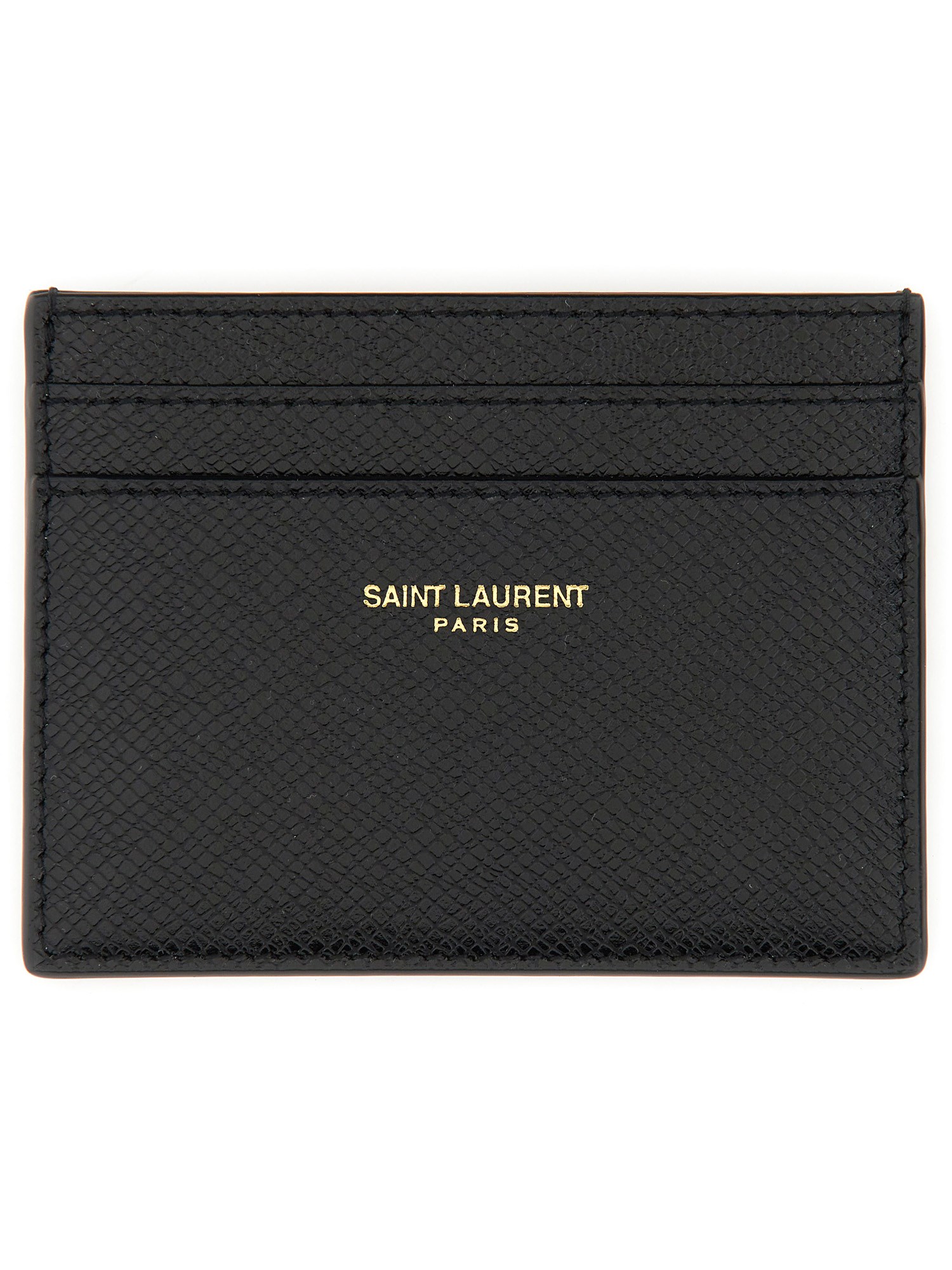 saint laurent card holder with logo