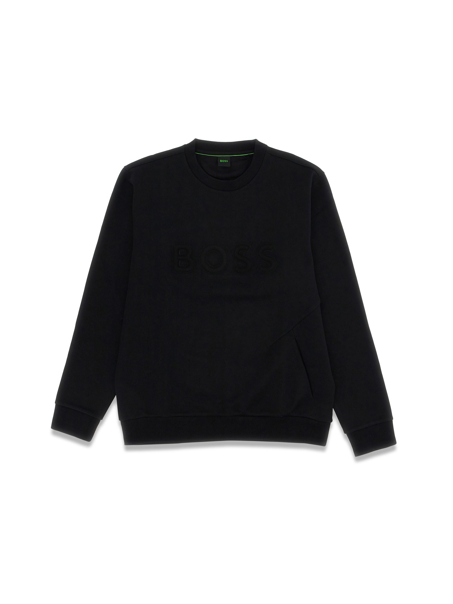 Shop Hugo Boss Sweatshirt With Logo In Black