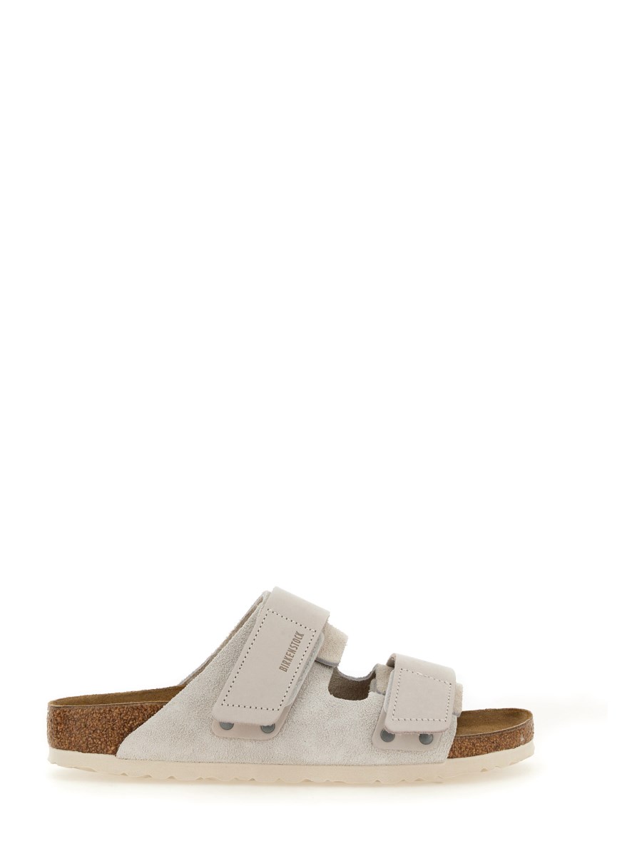 BIRKENSTOCK SANDALO UJI IN PELLE SUEDE