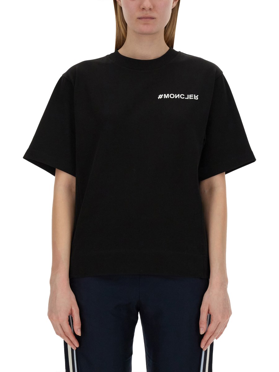 MONCLER GRENOBLE T-SHIRT CON LOGO