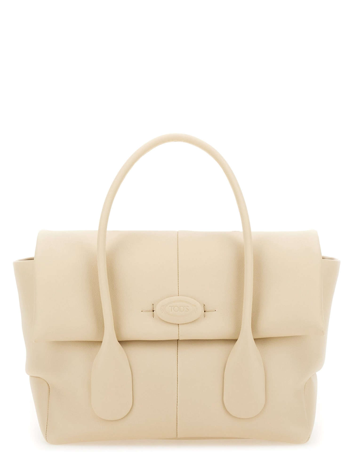 Shop Tod's Reverse Small "di Bag" Bag In White