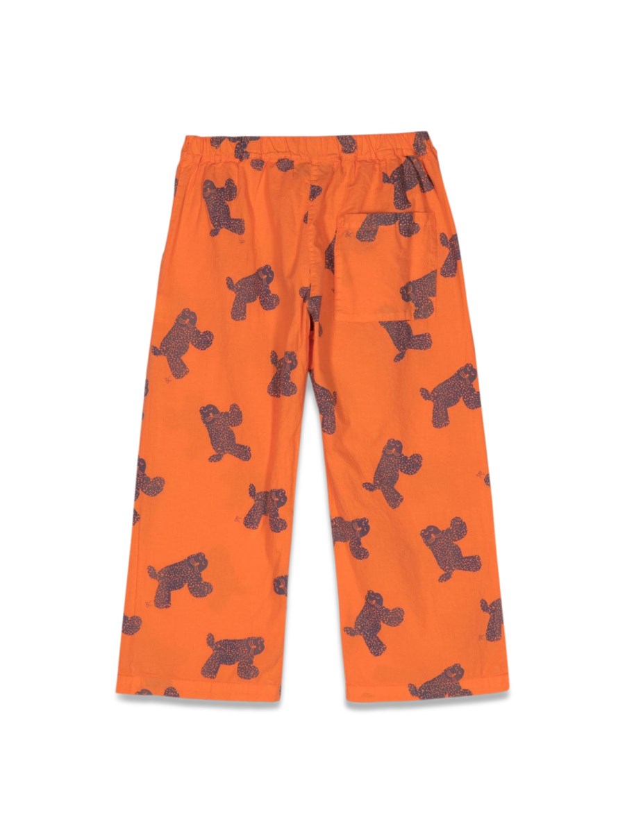 big cat all over woven pants