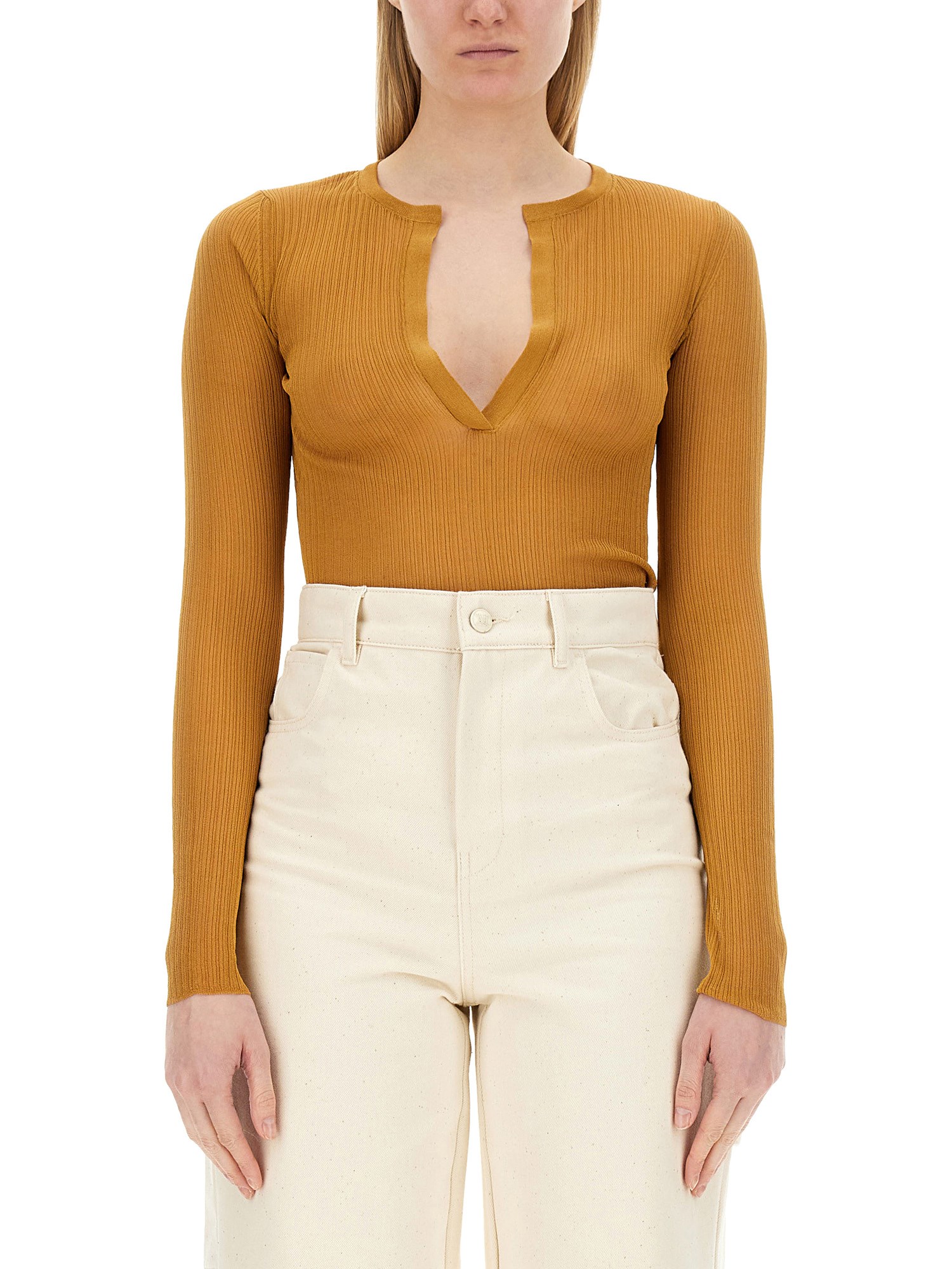 Max Mara Mesh Saggina In Buff
