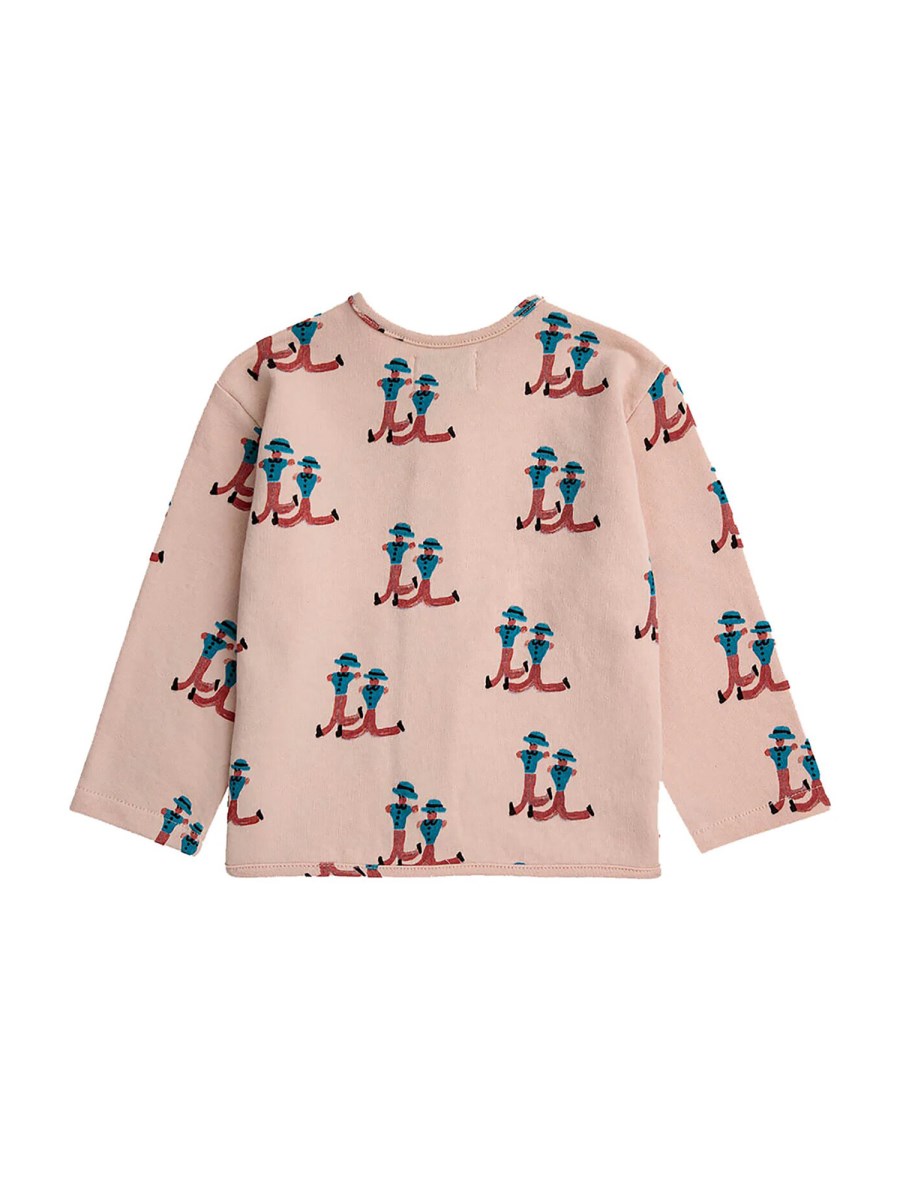 baby dancing giants all overbuttoned sweatshirt