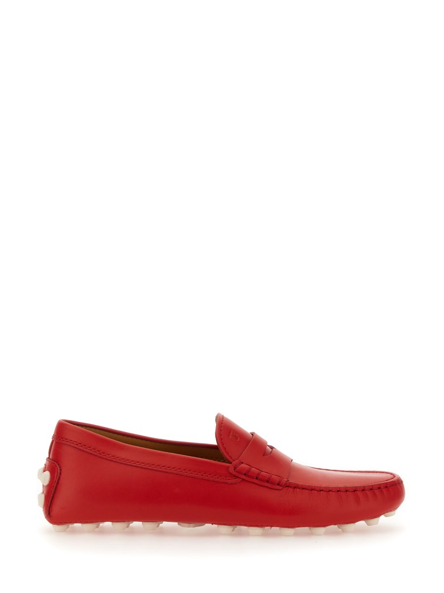 TOD&#39;S MOCASSINO GOMMINO IN PELLE