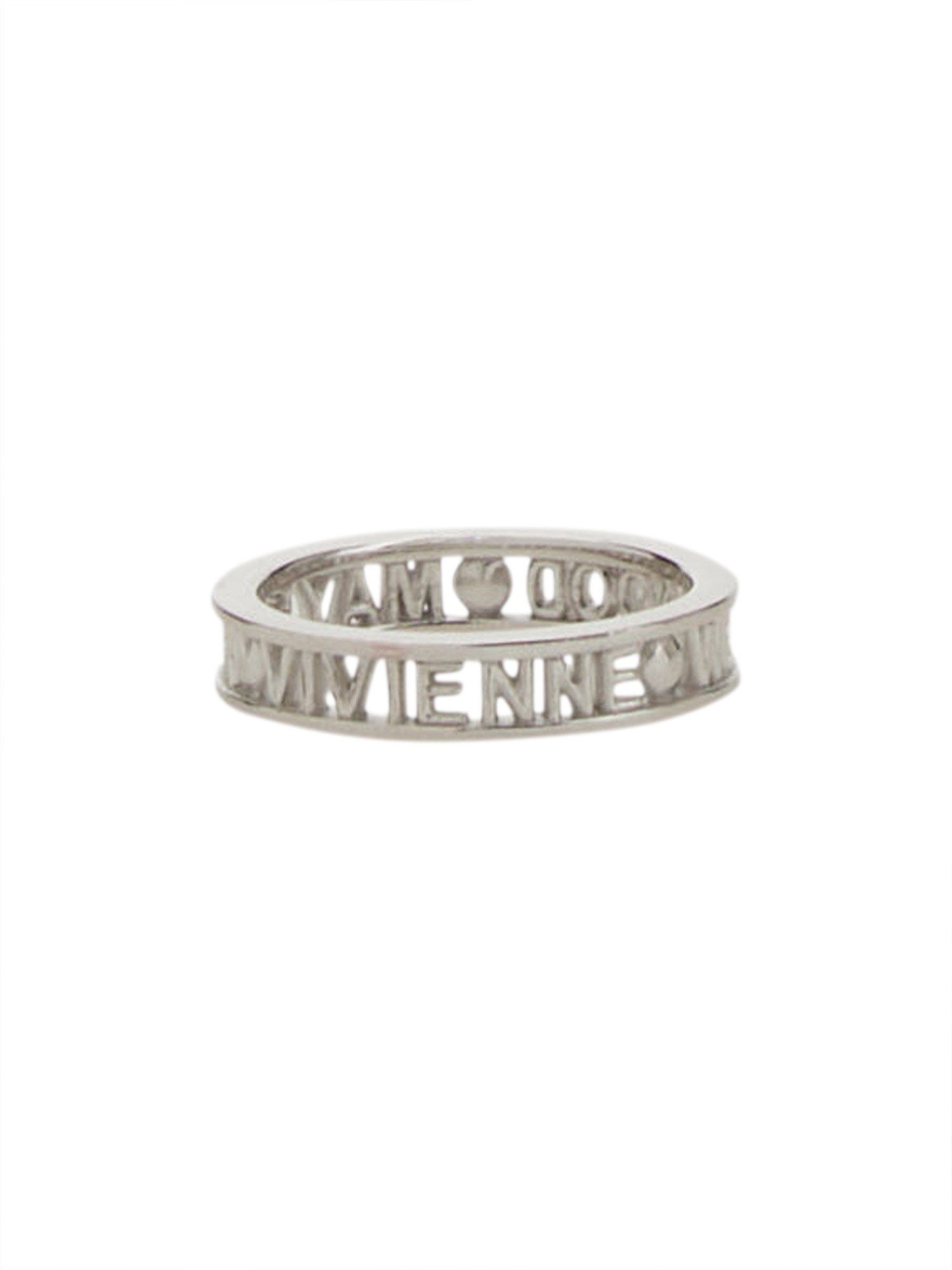 Shop Vivienne Westwood "westminster" Ring In Silver