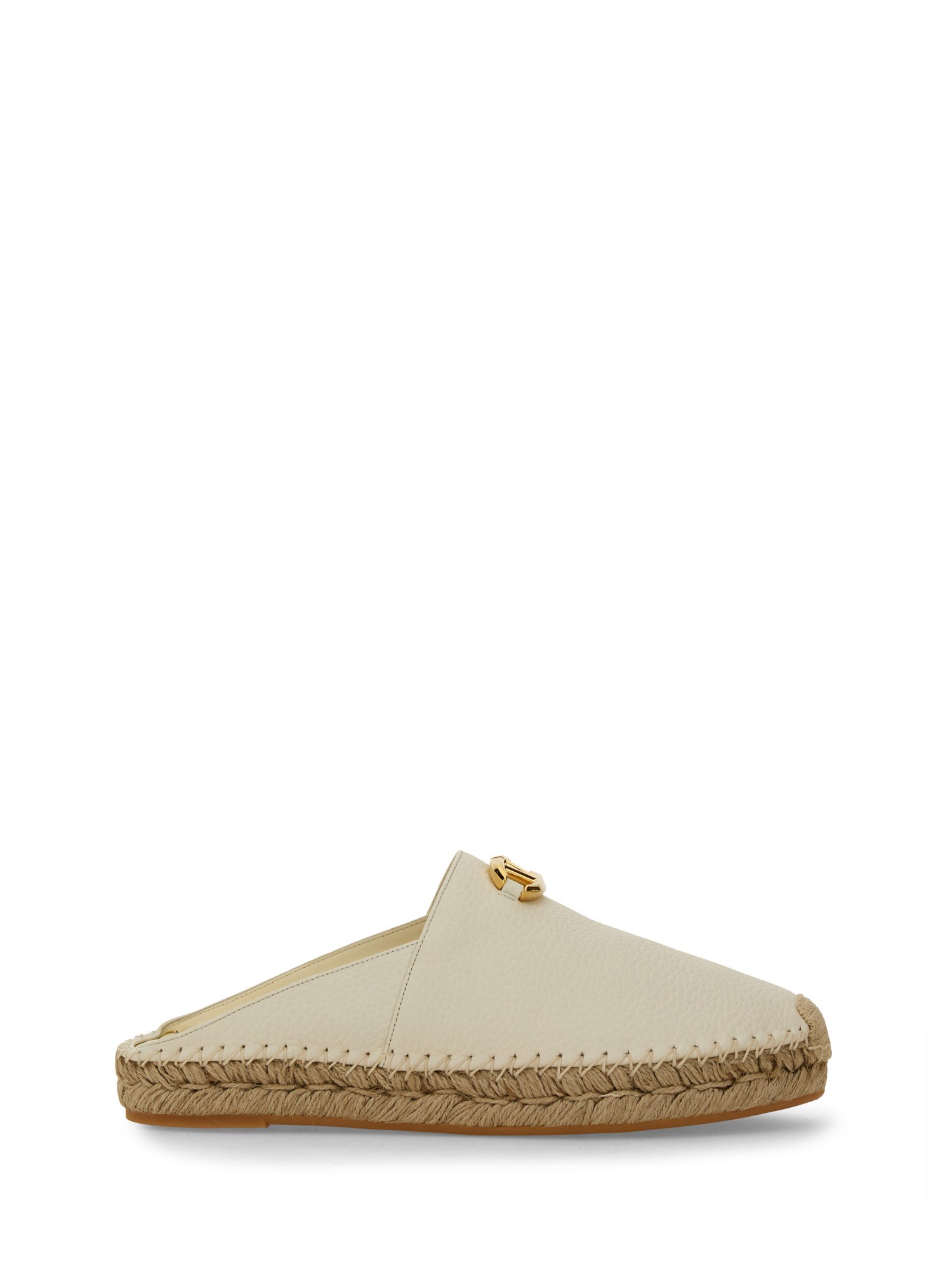 Shop Valentino Mule Vlogo The Bold Edition In Ivory