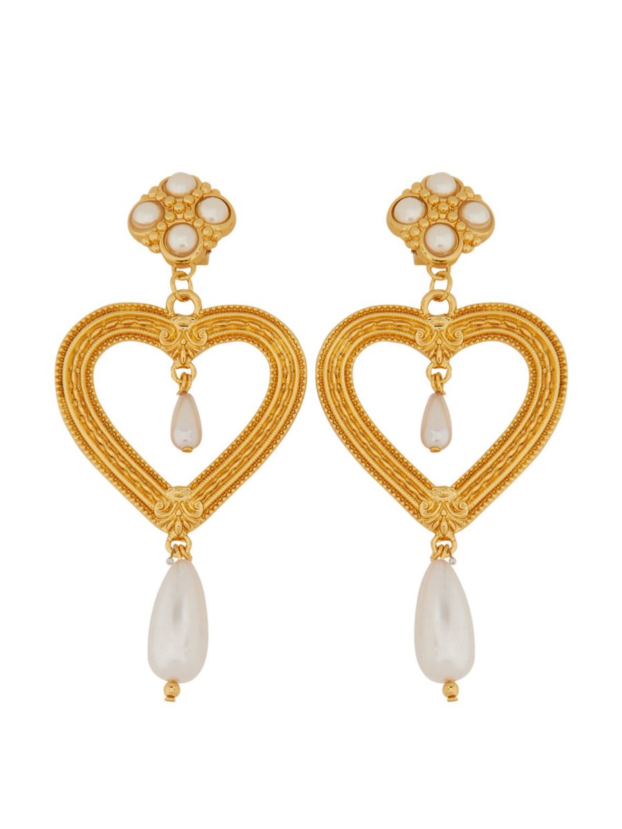 MOSCHINO ORECCHINI HEART