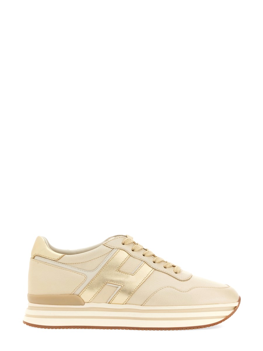 HOGAN LEATHER MIDI H222 SNEAKER Eleonora Bonucci