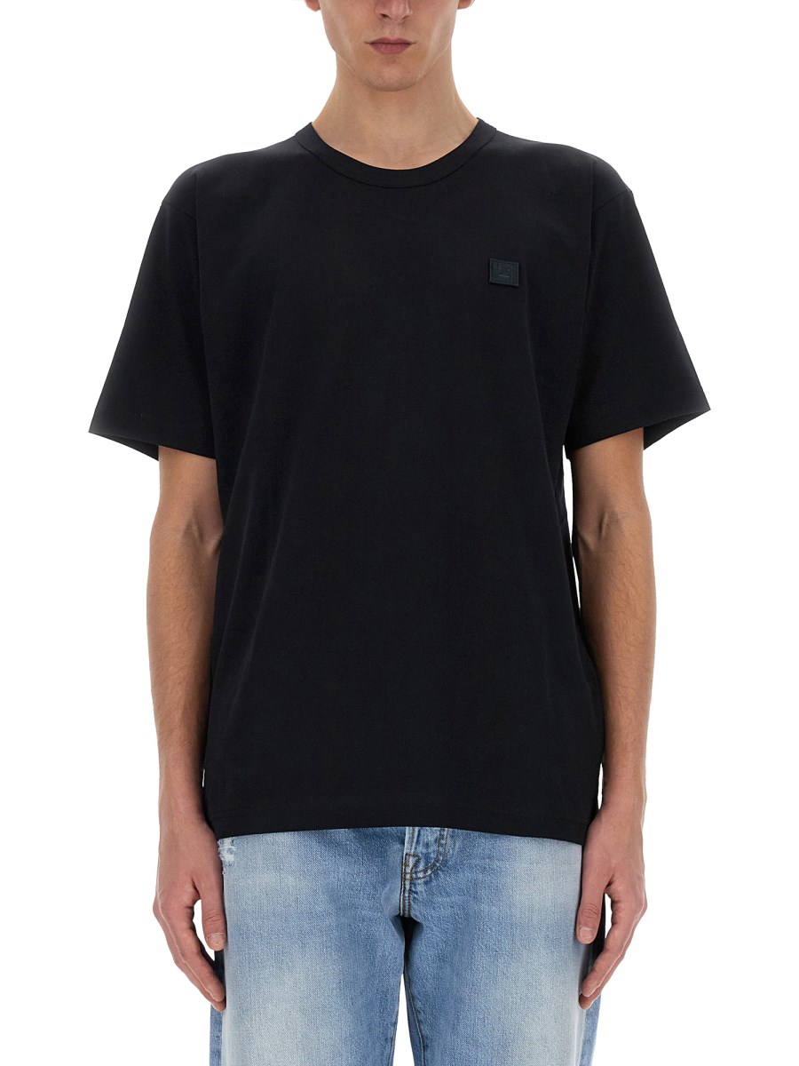 ACNE STUDIOS T-SHIRT FACEIN COTONE