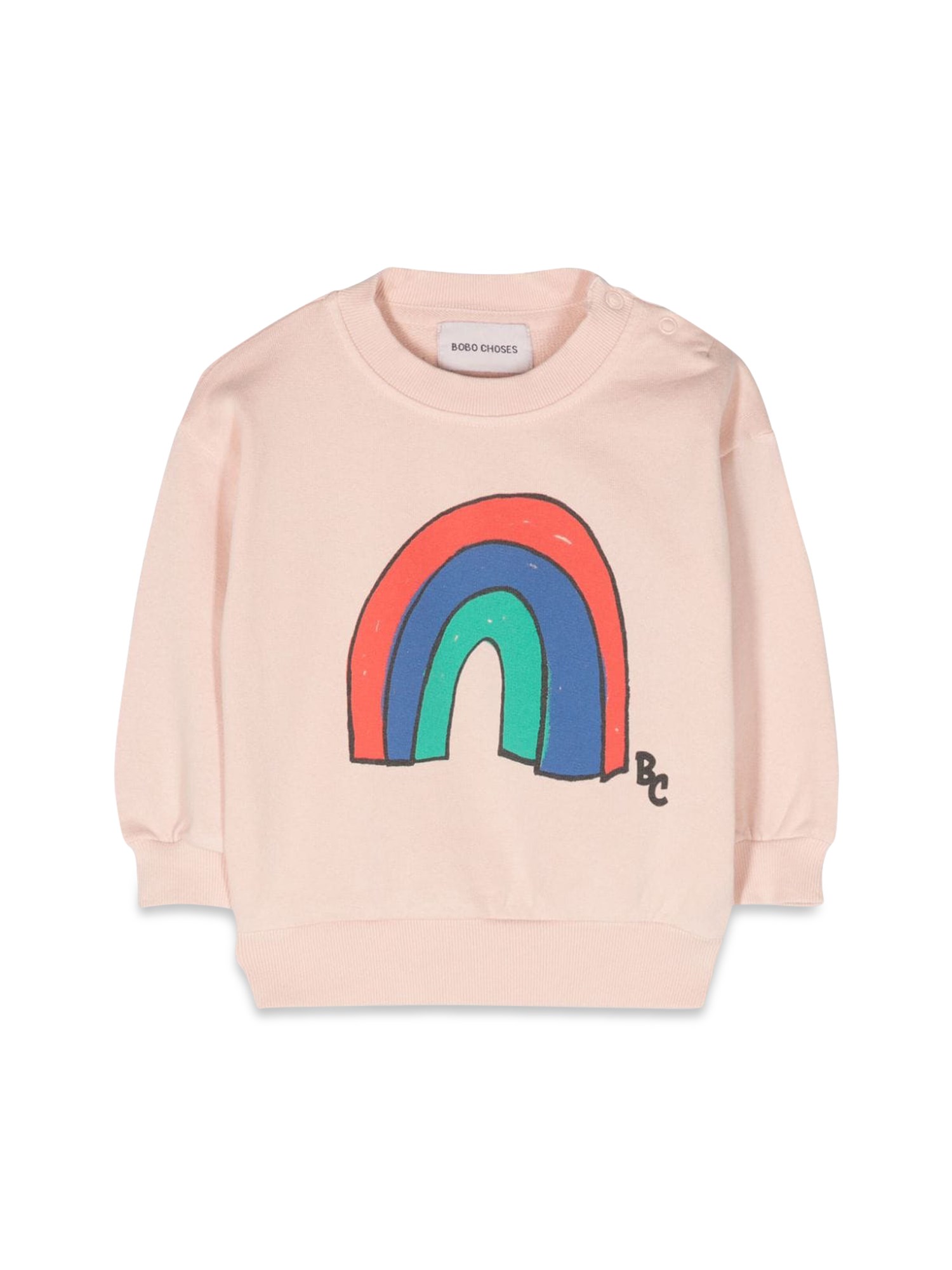 bobo choses baby rainbow sweatshirt