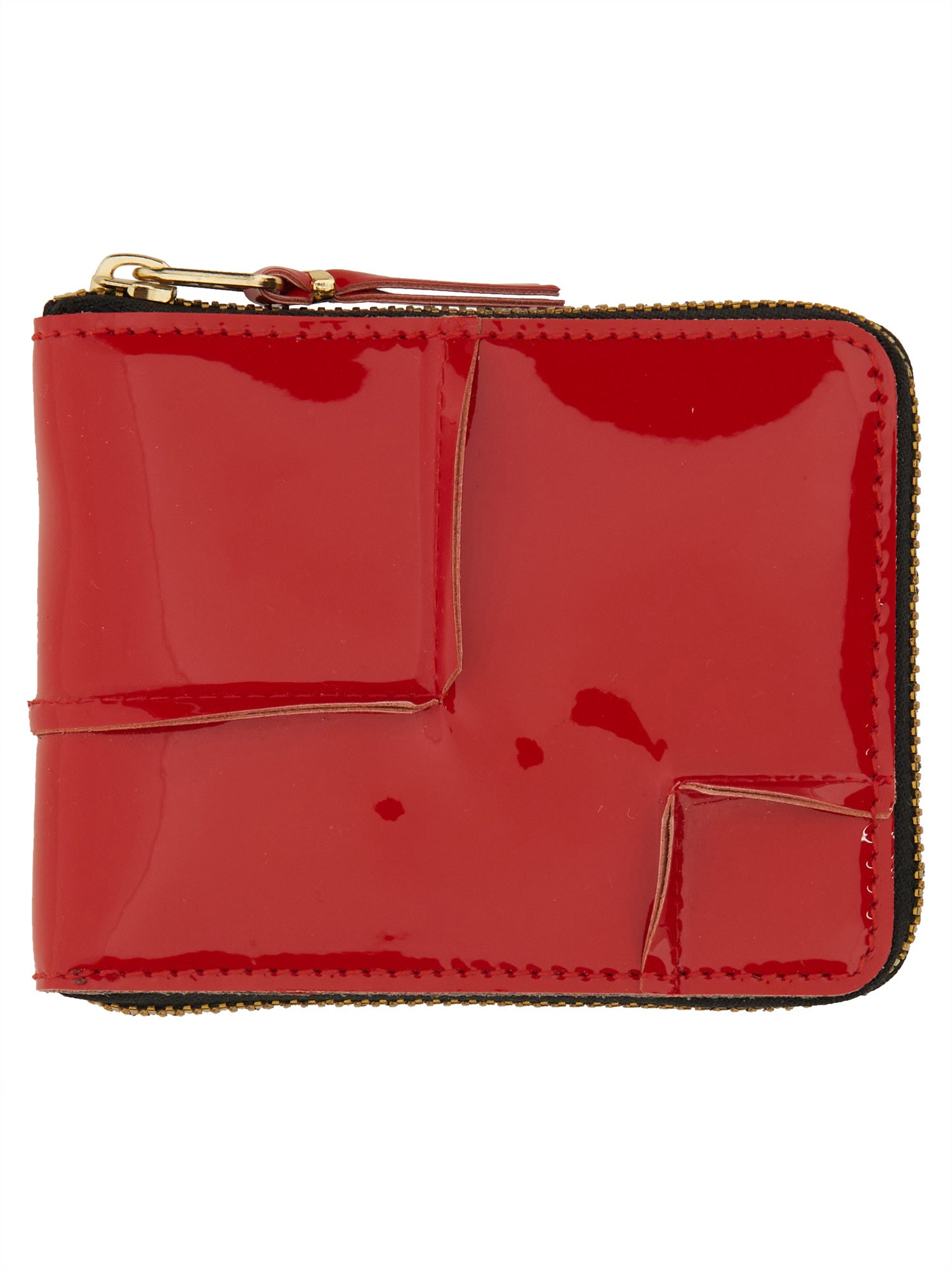 Shop Comme Des Garçons Reversed Herm Wallet In Red