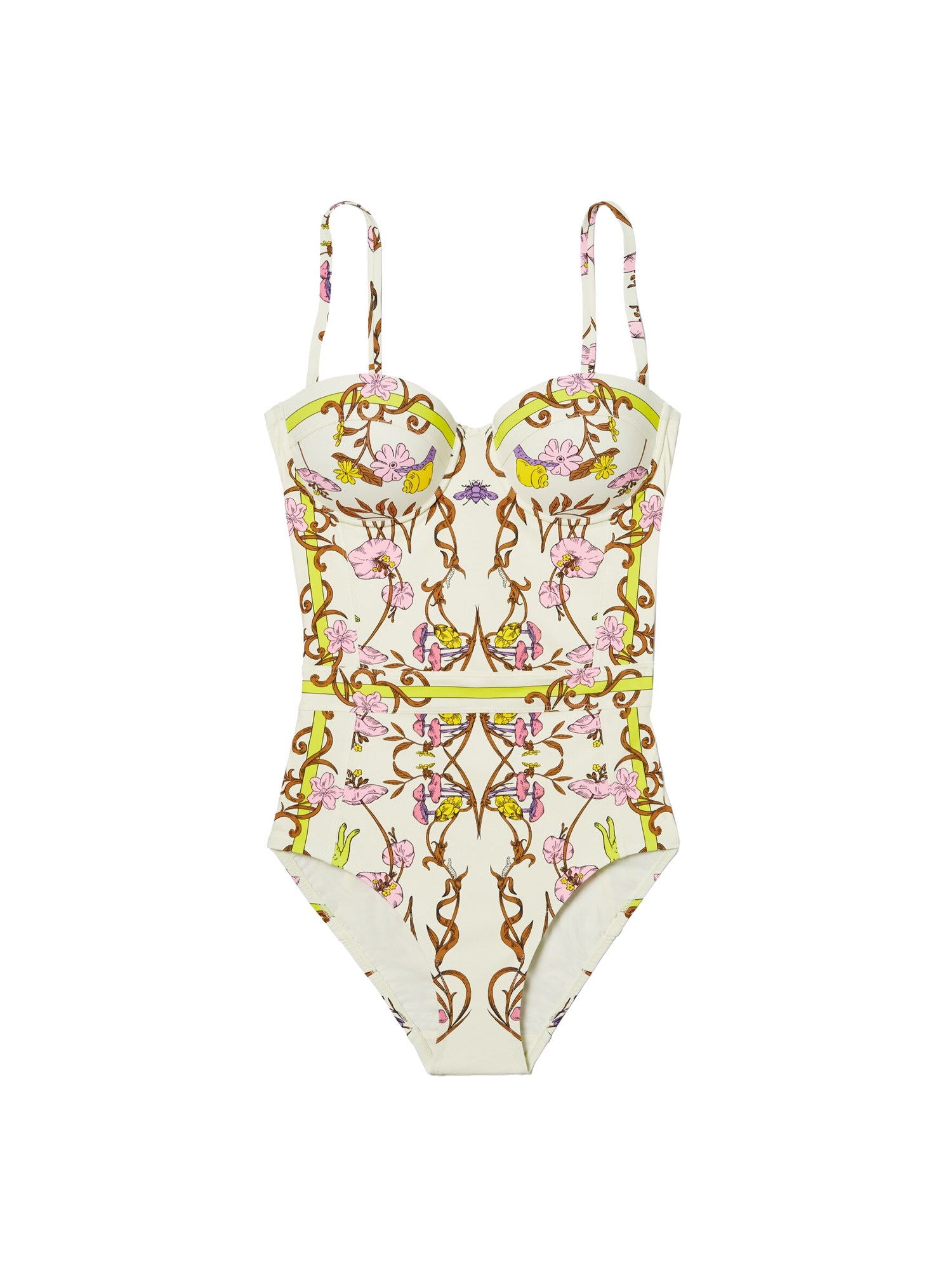 tory burch one piece swimsuit with print
