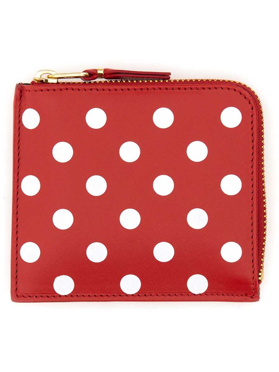 COMME DES GARCONS WALLET PORTAFOGLIO A POIS