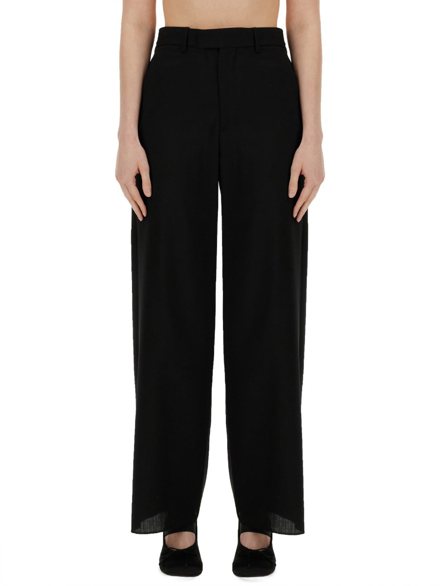 MM6 MAISON MARGIELA PANTALONE IN LANA VERGINE