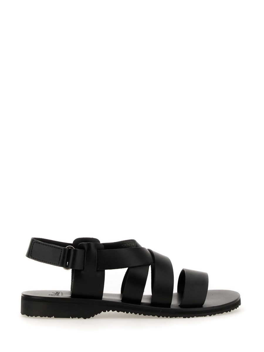 PARABOOT - NOUMEA LEATHER SANDAL - Eleonora Bonucci