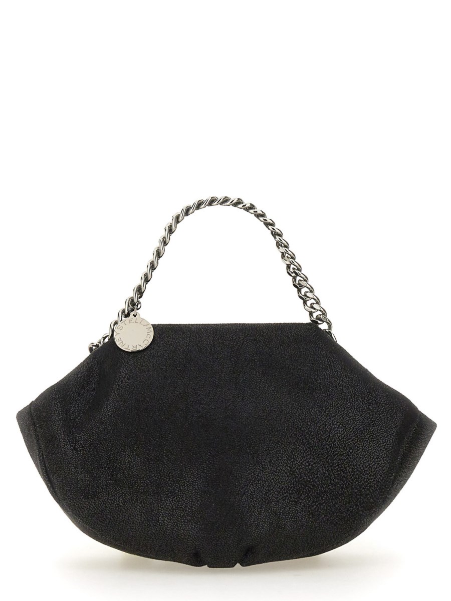 STELLA McCARTNEY BORSA A SPALLA FALABELLA CON DOPPIA CATENA