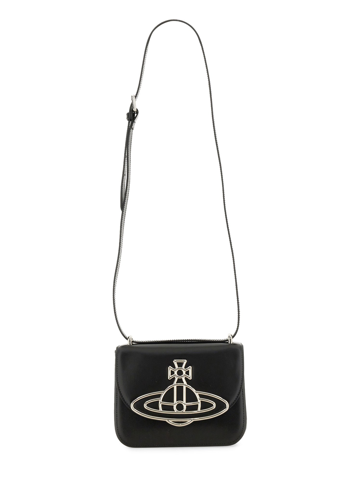 Shop Vivienne Westwood Shoulder Bag "linda" In Black
