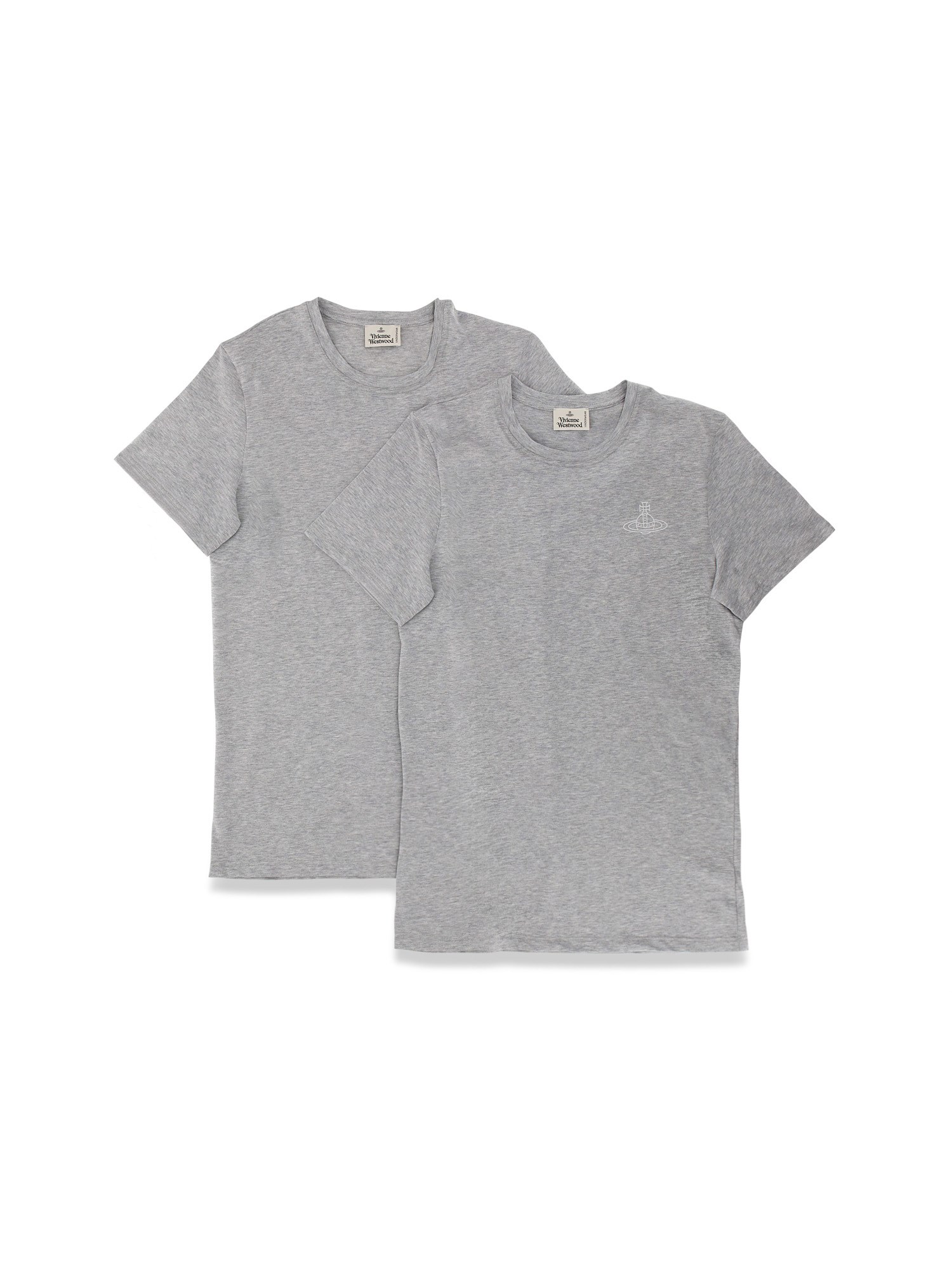 Vivienne Westwood Pack Of Two T-shirts In Gray