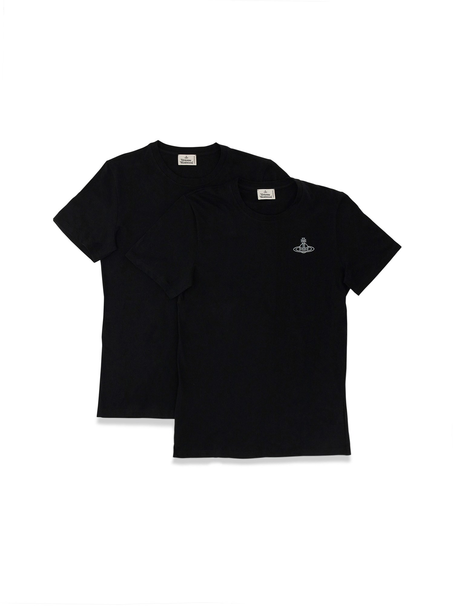 Vivienne Westwood Pack Of Two T-shirts In Black