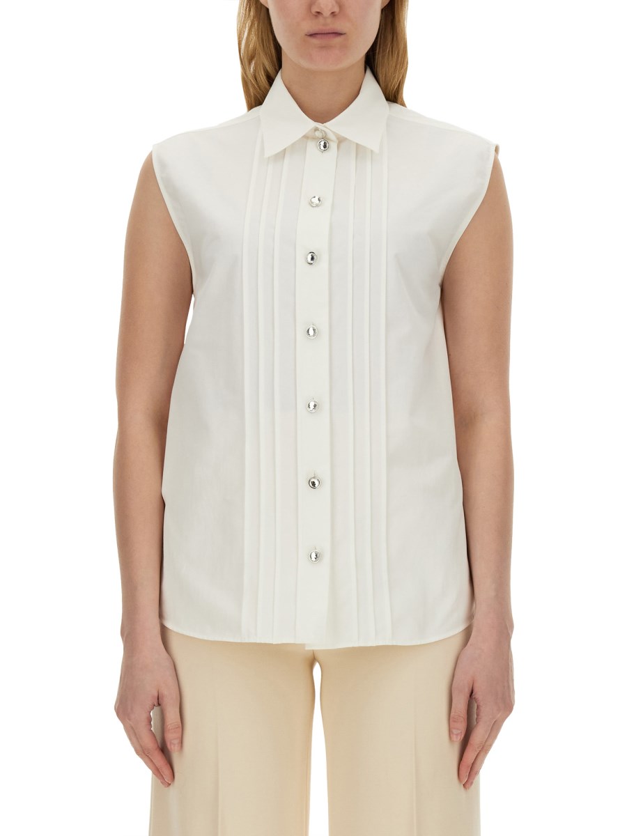 MOSCHINO CAMICIA IN POPELINE DI COTONE