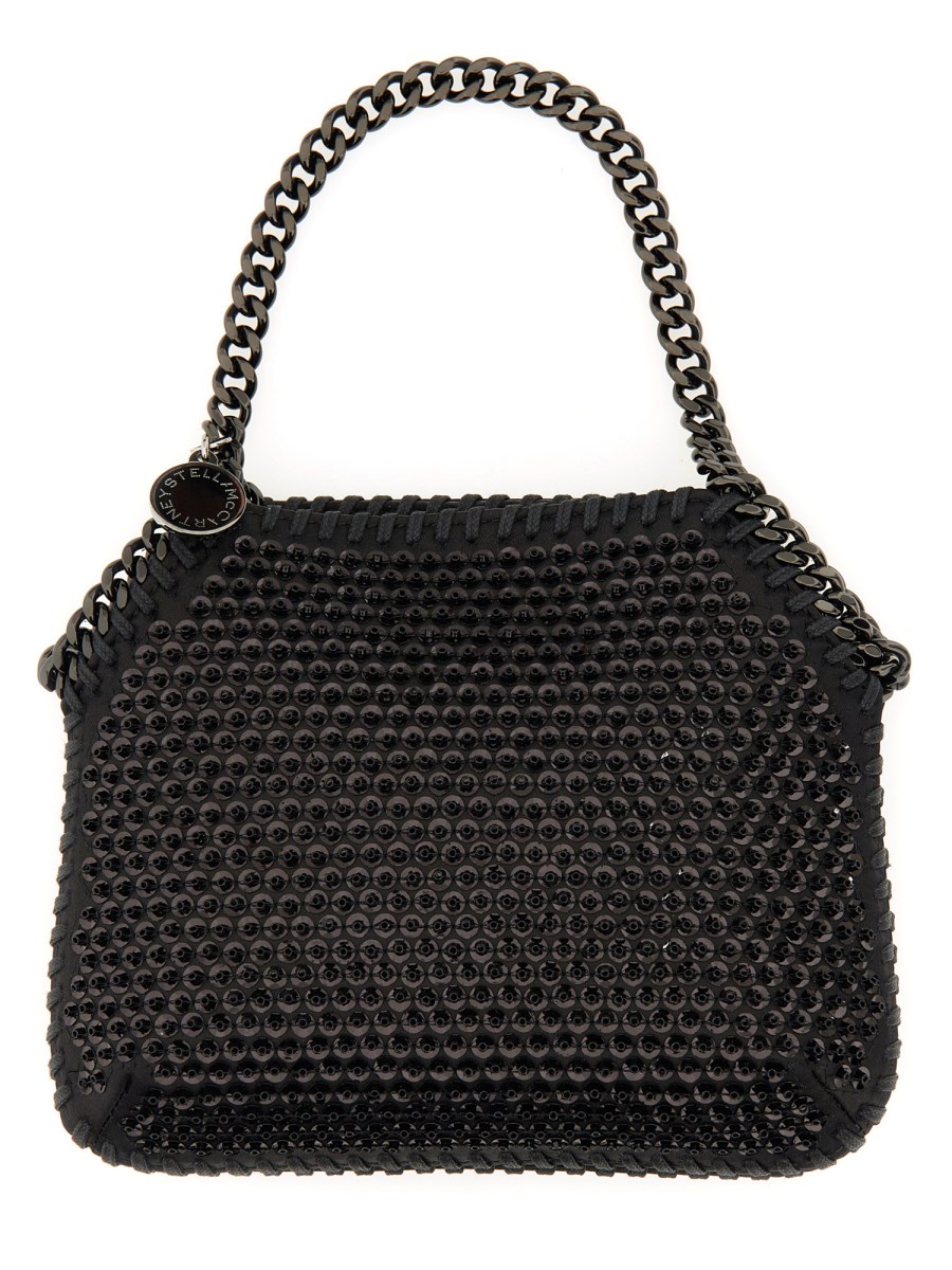 STELLA McCARTNEY - MINI FALABELLA SHOULDER BAG WITH CRYSTALS - Eleonora  Bonucci