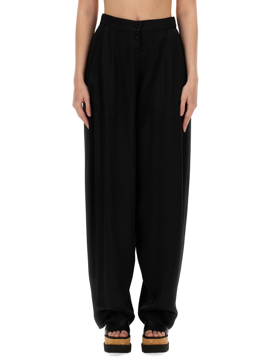 STELLA McCARTNEY PANTALONE A VITA ALTA