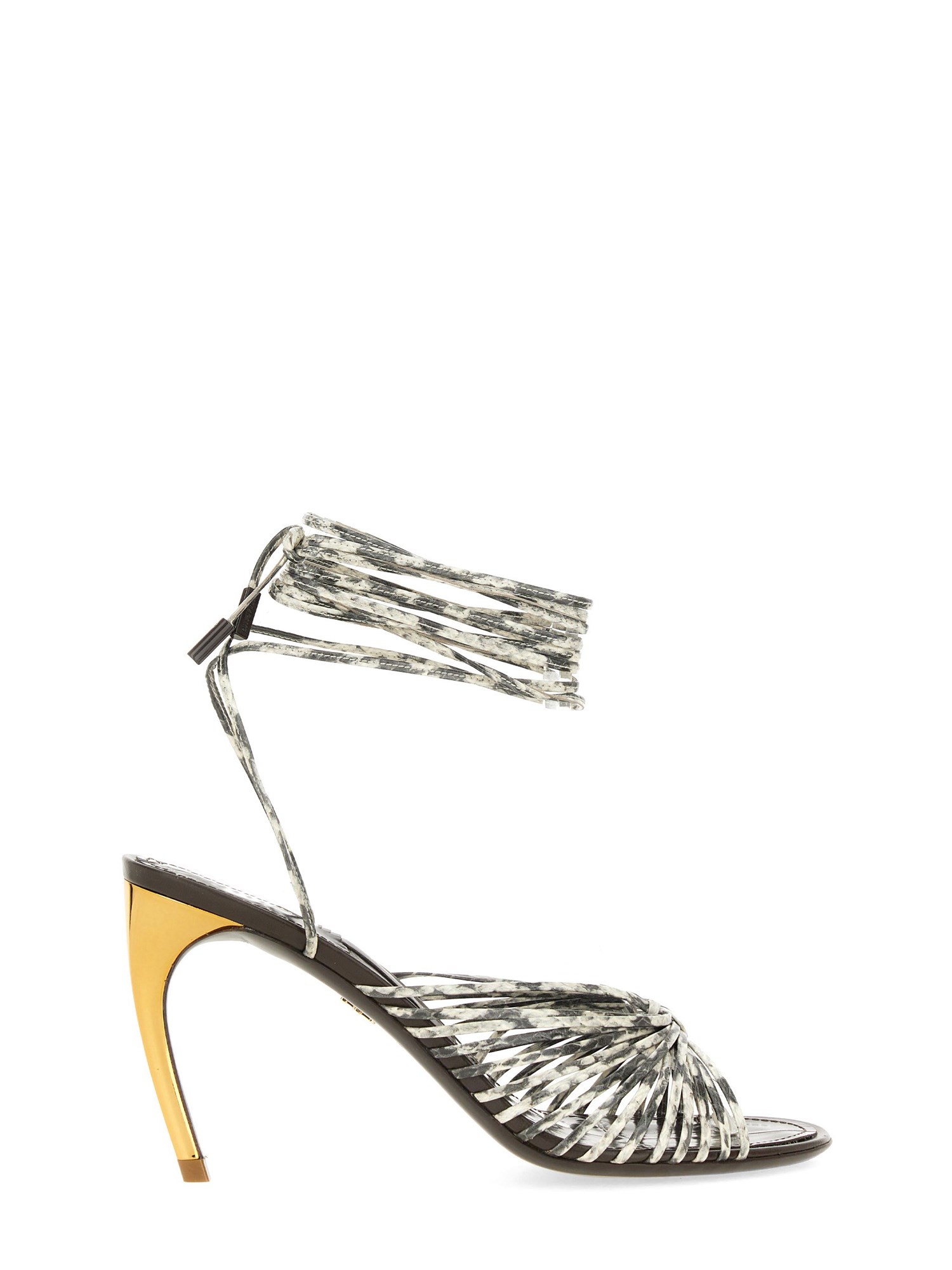 Ferragamo Women's Leather Sandal In Brown