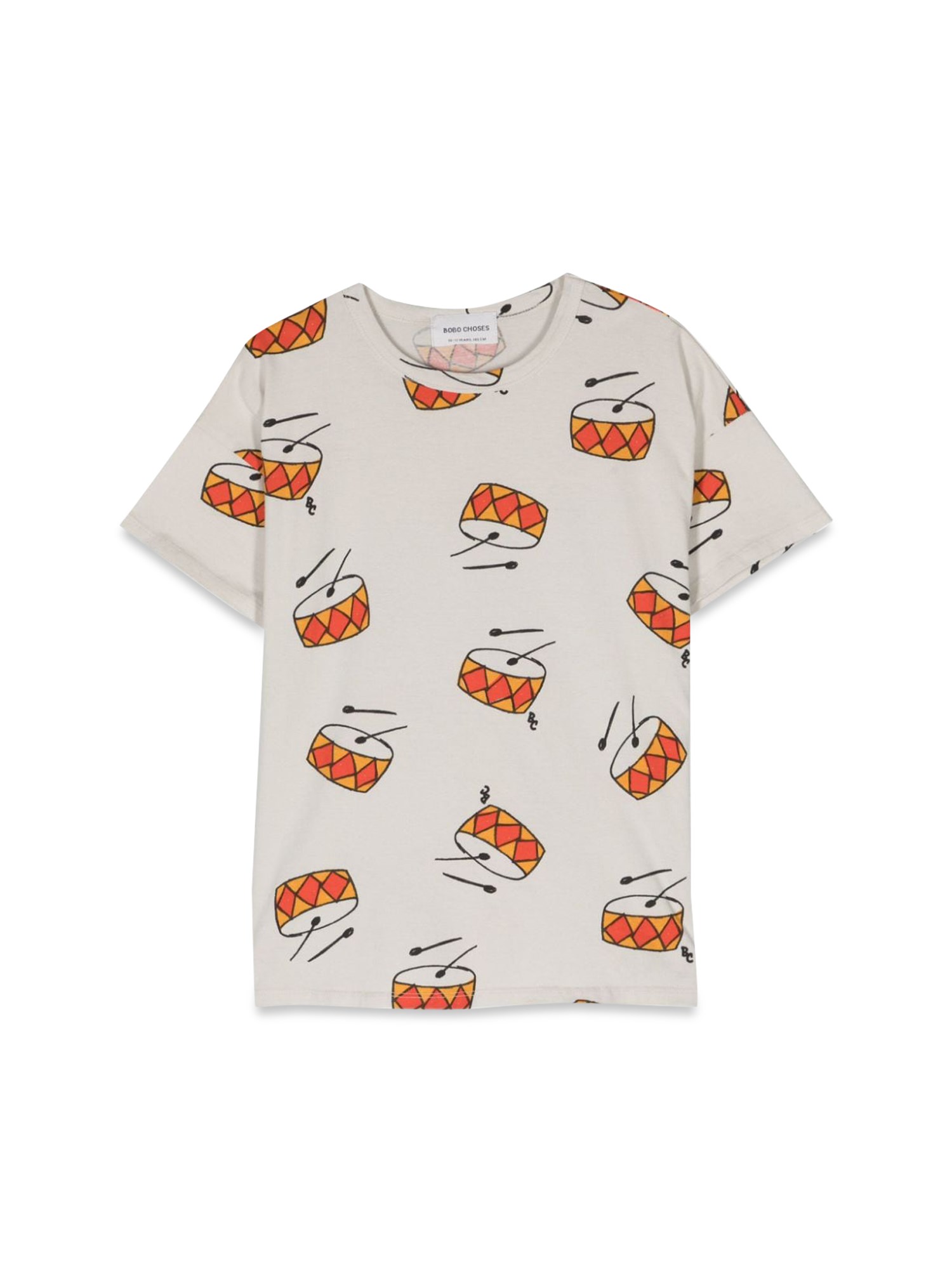 bobo choses play the drum all over t-shirt