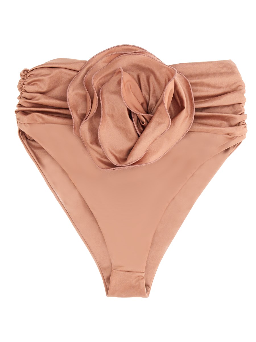 MAGDA BUTRYM SLIP BIKINI CON ROSA