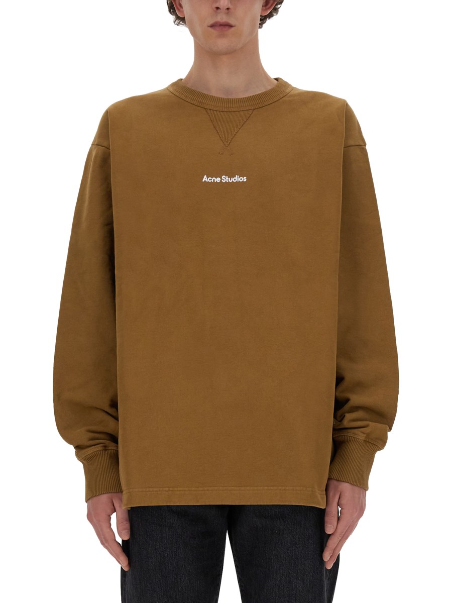 ACNE STUDIOS SWEATSHIRT WITH LOGO Eleonora Bonucci