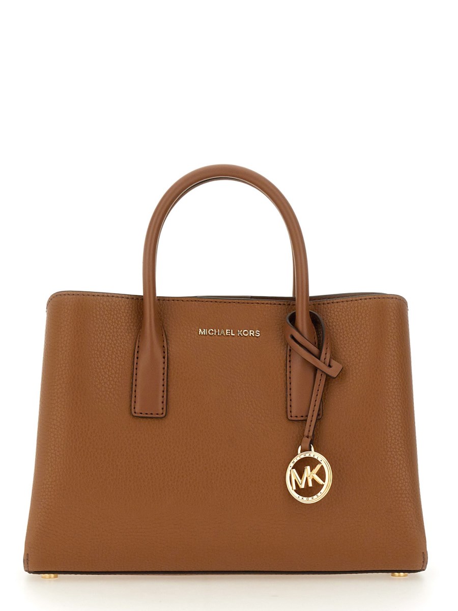 MICHAEL BY MICHAEL KORS RUTHIE SMALL LEATHER HANDBAG Eleonora Bonucci