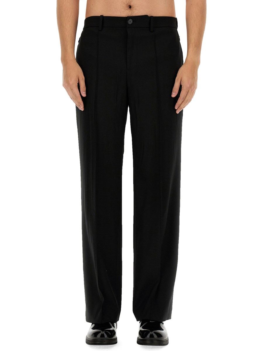 HELMUT LANG PANTALONE RELAXED FIT IN MISTO LANA